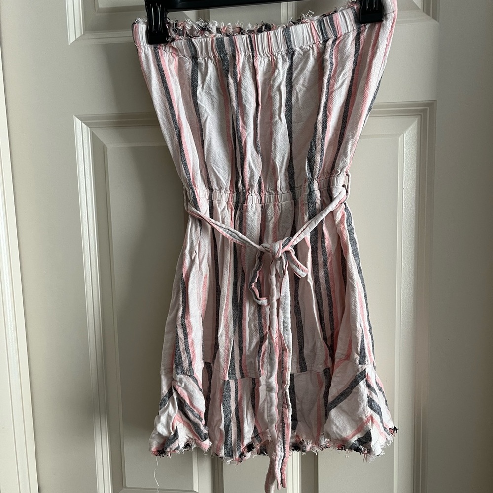 cloth and stone strapless dress